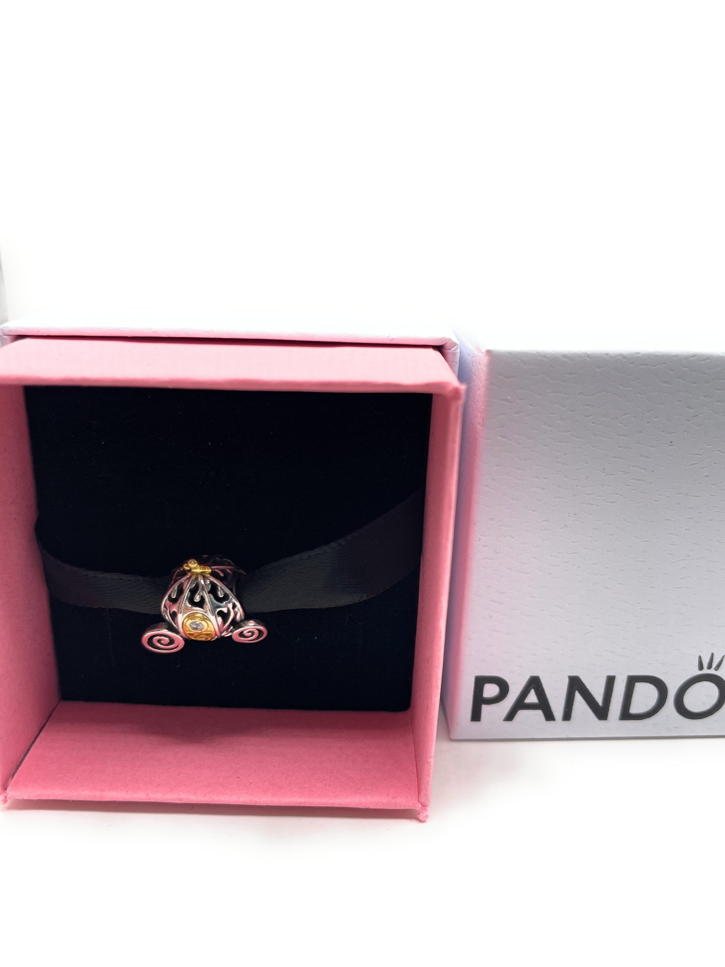 Pandora Disney 100th Anniversary Cinderella Enchanted Carriage Charm 925 ALE