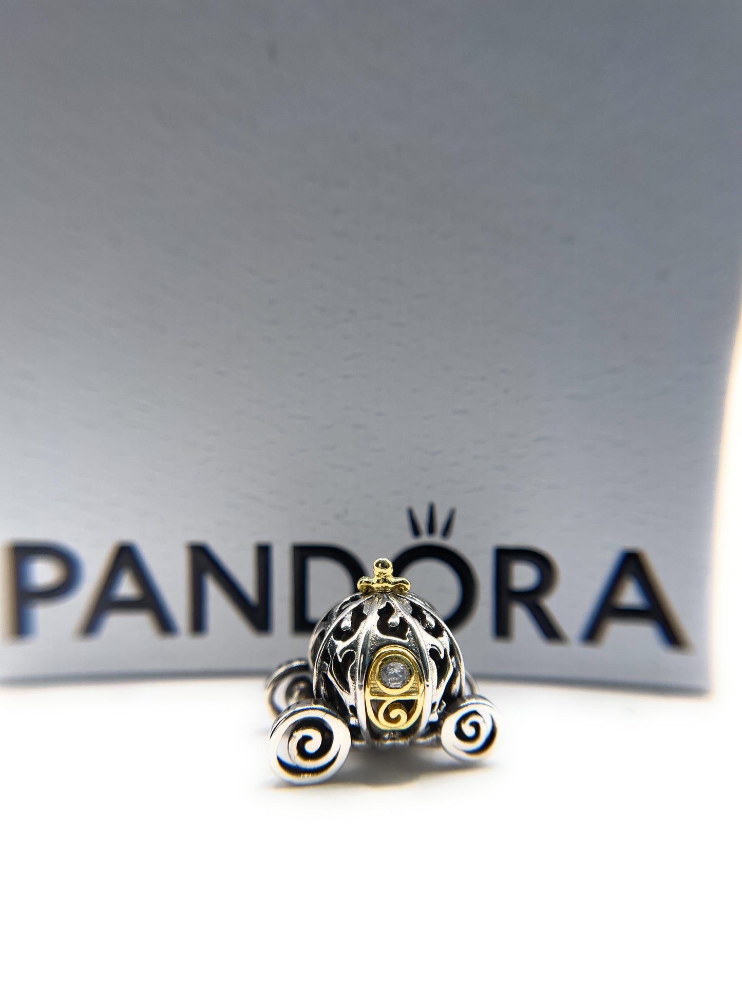 Pandora Disney 100th Anniversary Cinderella Enchanted Carriage Charm 925 ALE
