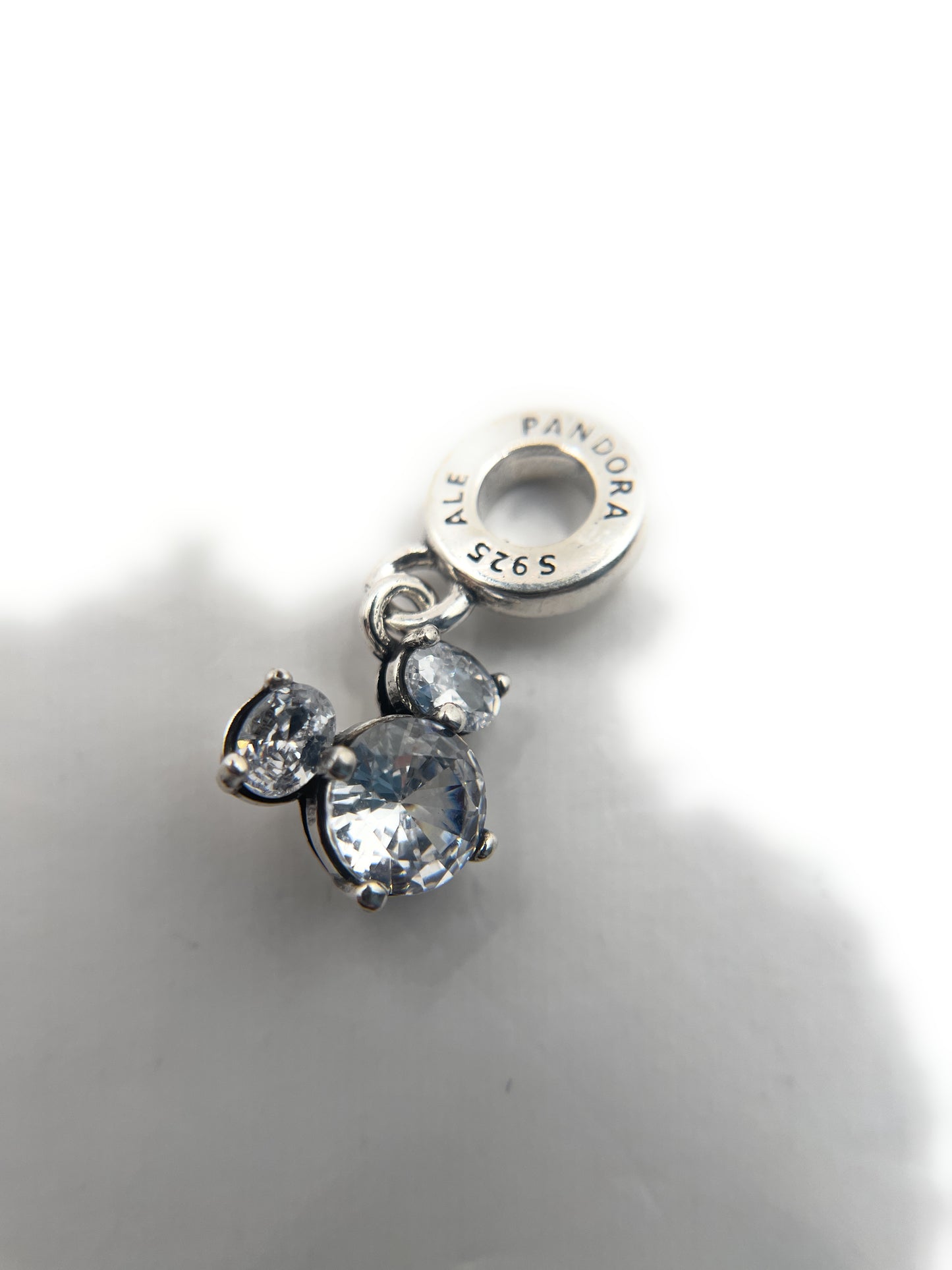 Pandora Disney Mickey Mouse Sparkling Head Silhouette 925 ALE