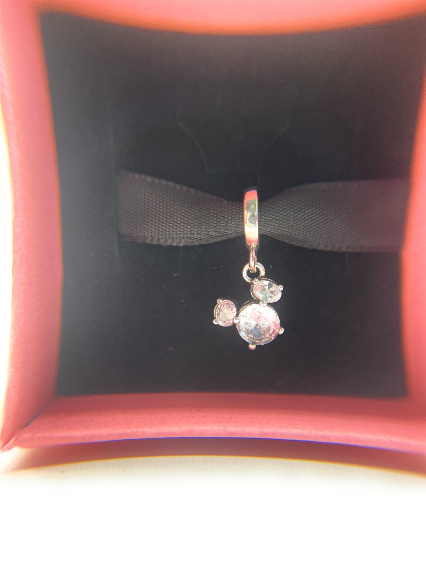 Pandora Disney Mickey Mouse Sparkling Head Silhouette 925 ALE