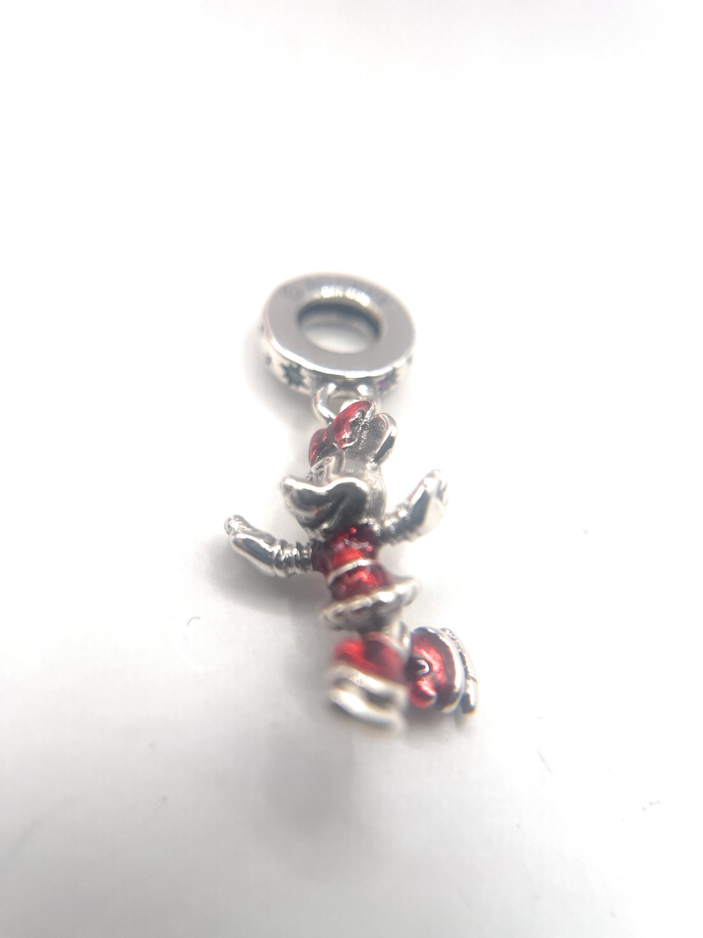 Pandora Minnie Mouse Ice Skating Dangle Charm with Pandora box