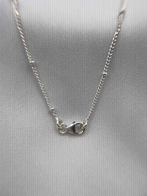 925 STERLING SILVER SATELLITE CHAIN NECKLACE